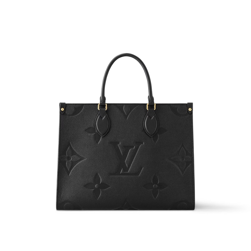 Louis Vuitton On The Go Black Empreinte MM